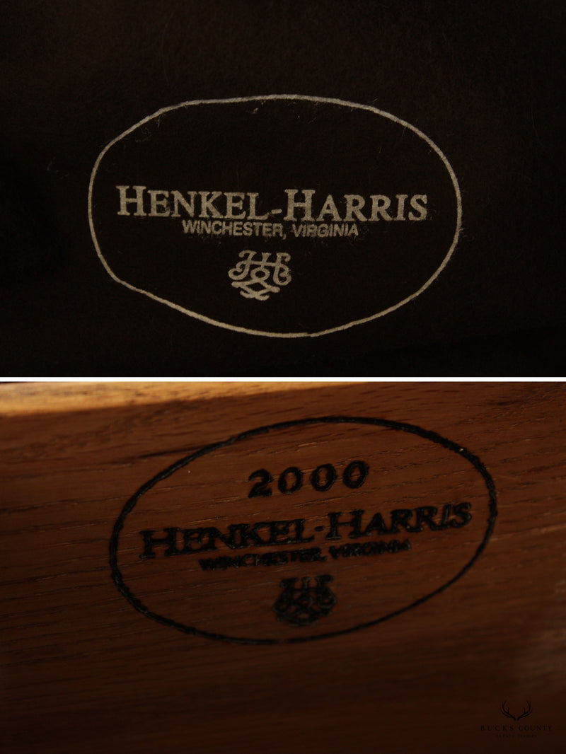 Henkel Harris Georgian Style Inlaid Mahogany Buffet Sideboard