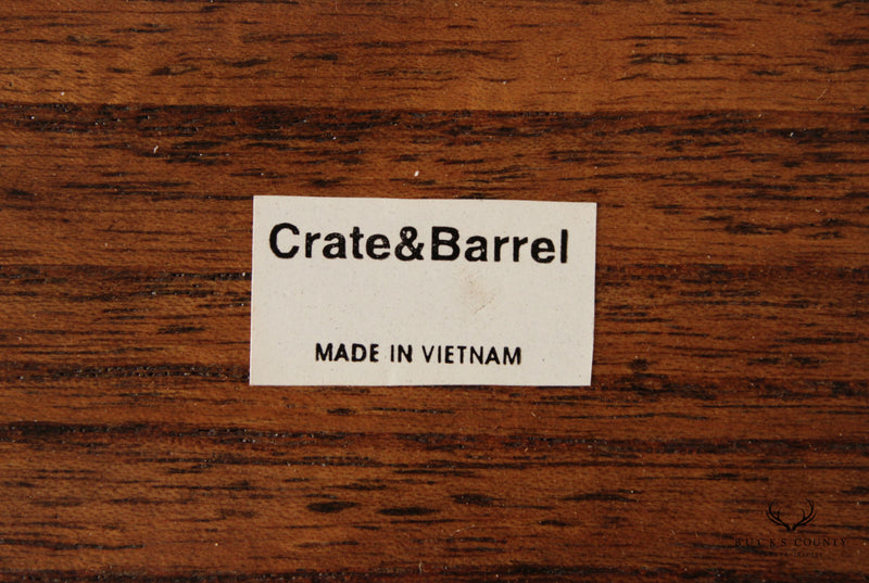 Crate & Barrel Contemporary Set Nesting Tables