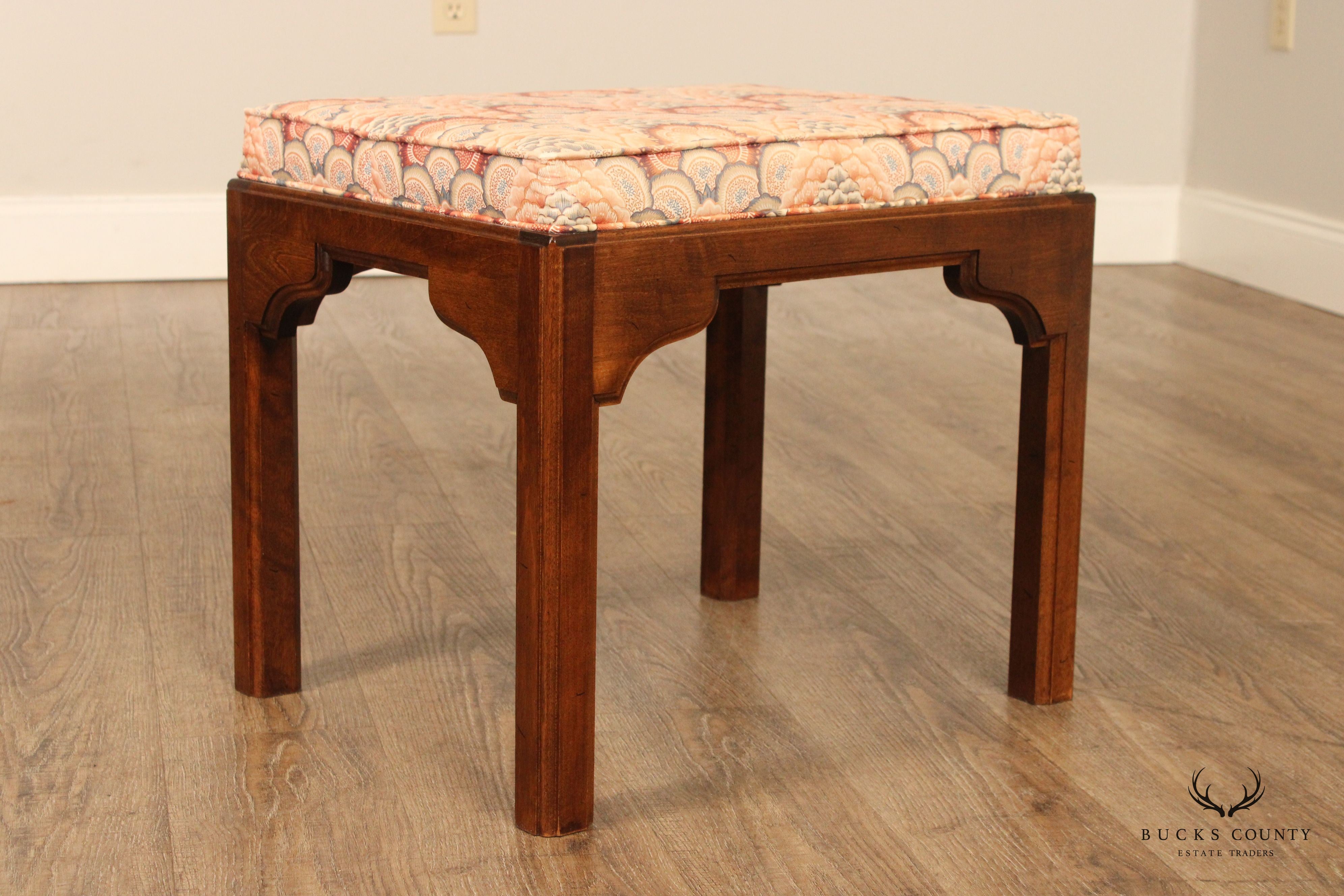 Ethan Allen 'Canova' Pair of Ottoman Benches