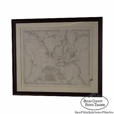 W. Graham Arader III Antique Framed Map of Australia