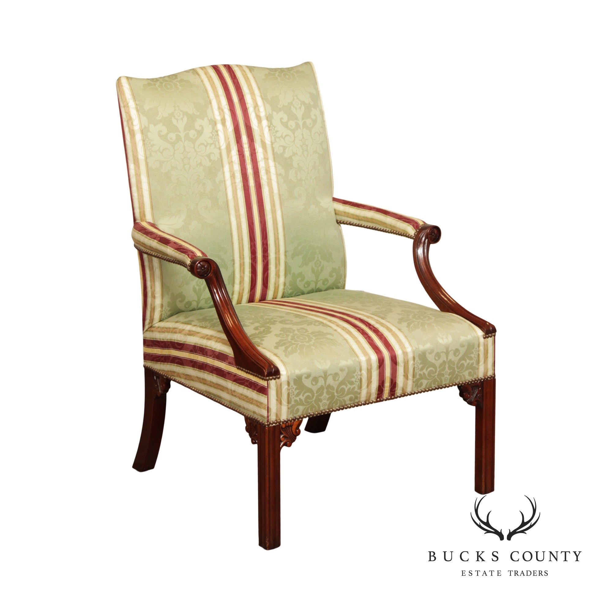 Baker Historic Charleston Collection Chippendale Armchair