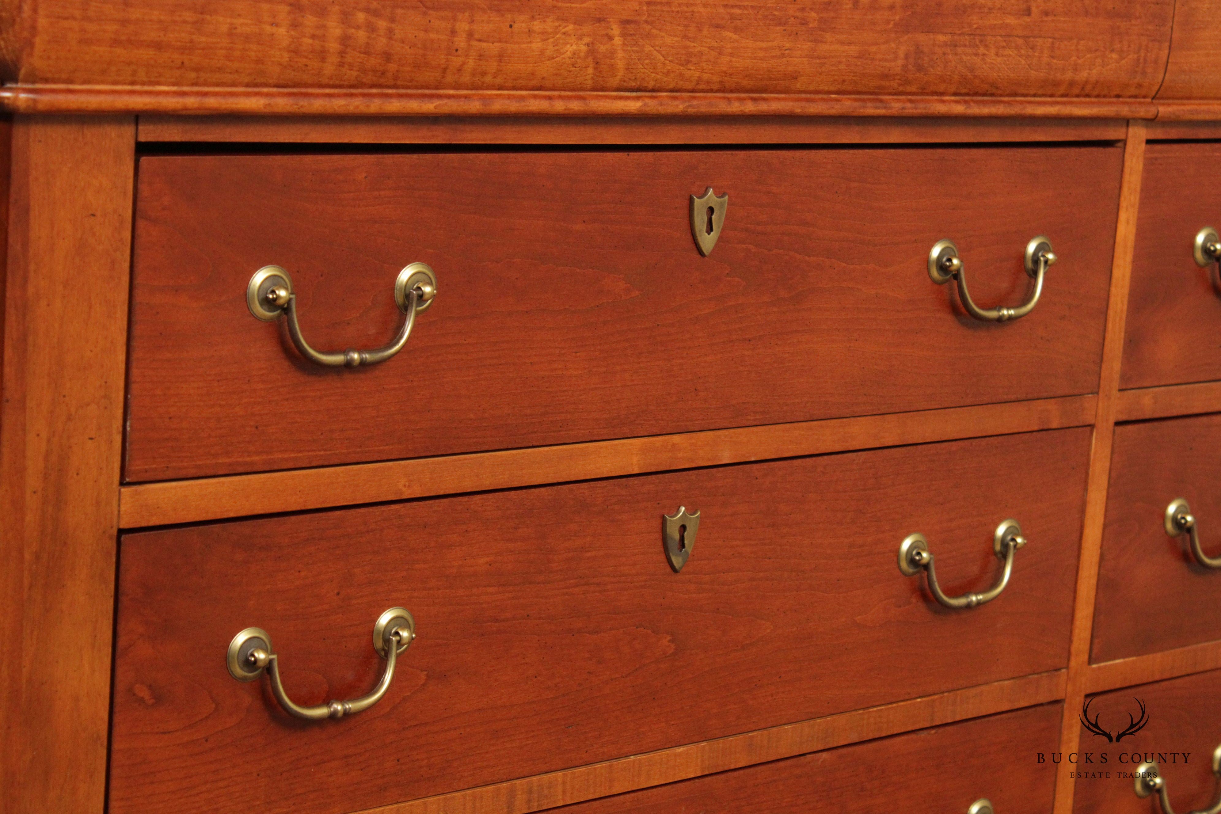Hooker Furniture French Louis Philippe Style Cherry Double Dresser