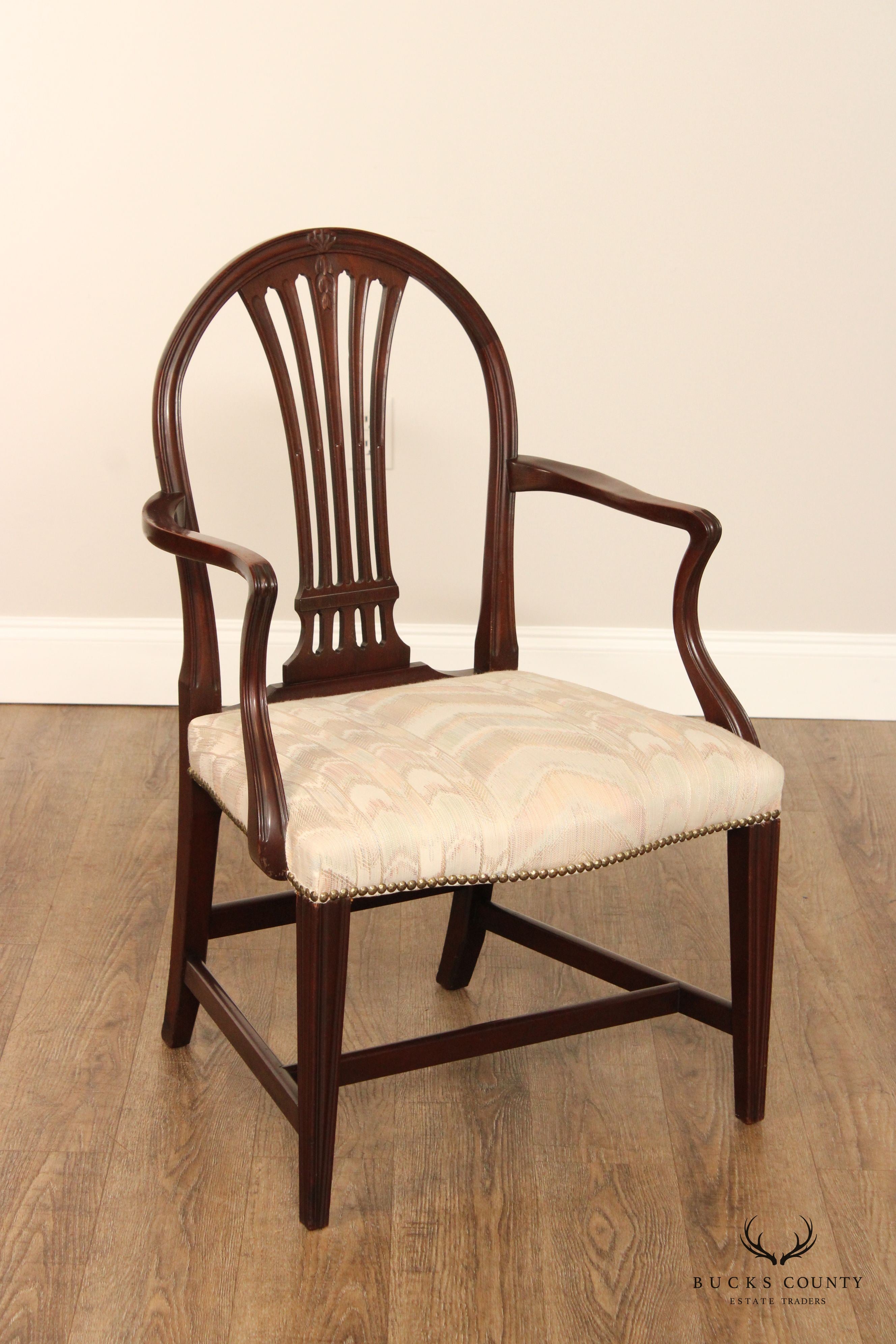 Georgian Style Set of Four Mahogany Dining Chairs