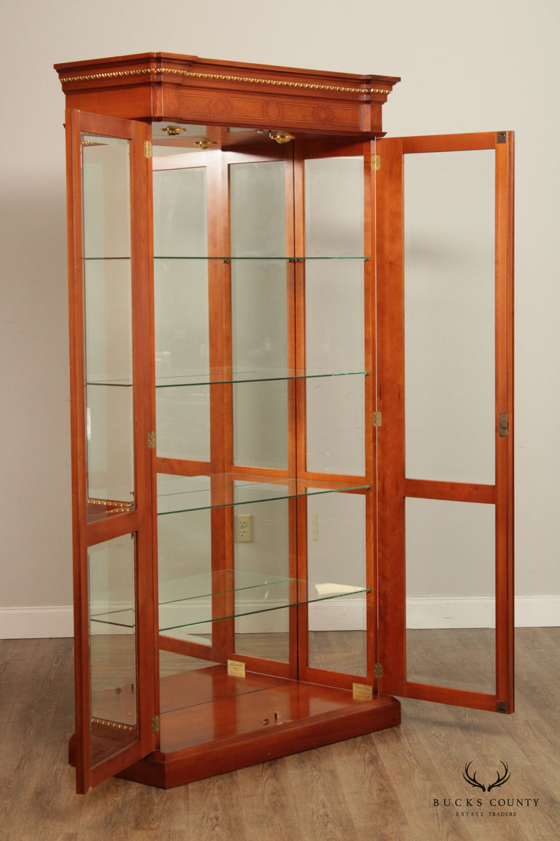 Francesco Molon 'New Empire' Lighted Curio Display Cabinet