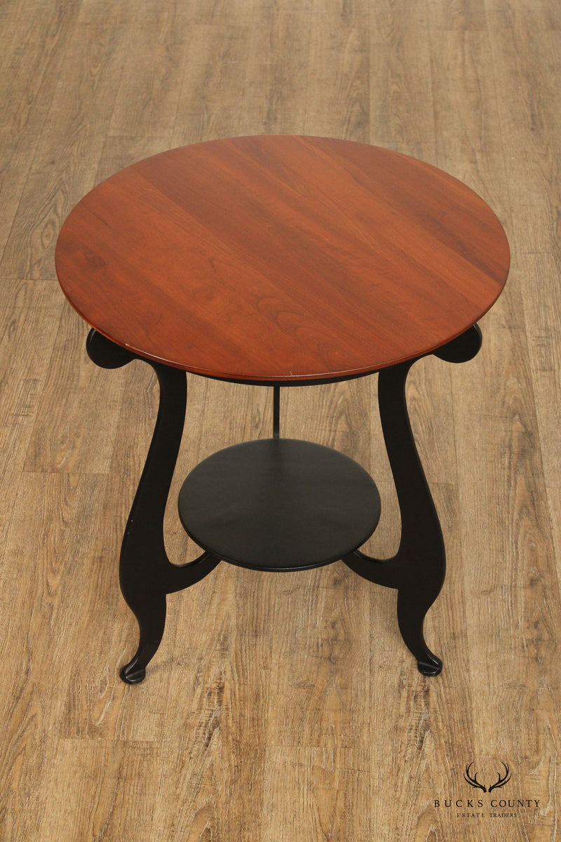 Ethan Allen Transitional Style Cherry Top End Table
