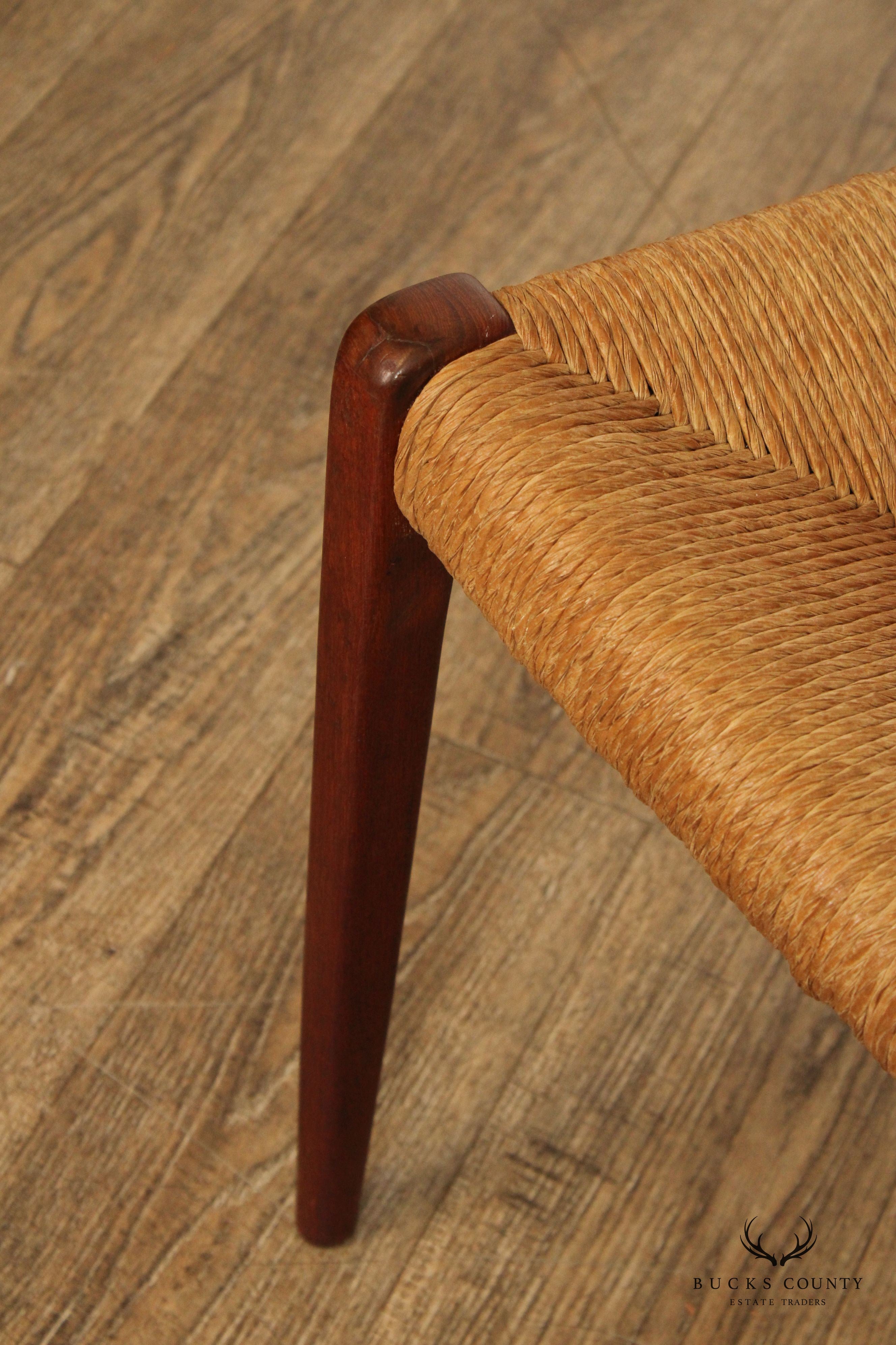 Niels Møller Danish Modern 'Model 71' Teak Side Chair