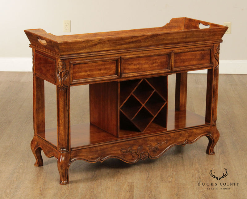 French Provincial Style Vintage Bar Buffet Server