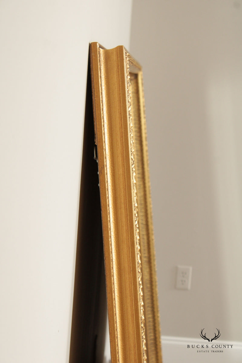 Classical Gilt Gold Frame Monumental Rectangular Mirror