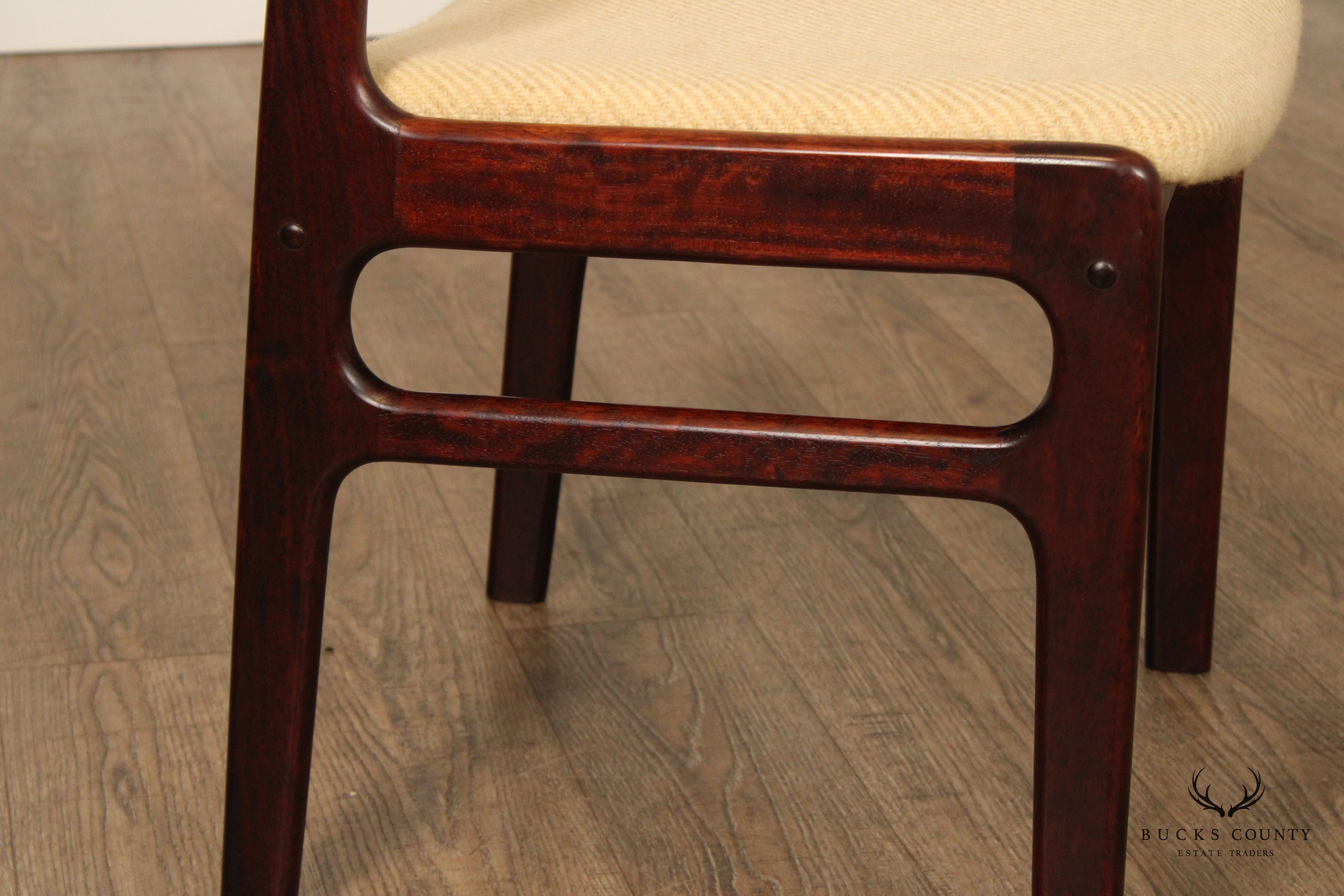 Dyrlund Danish Modern Rosewood  Side Chair