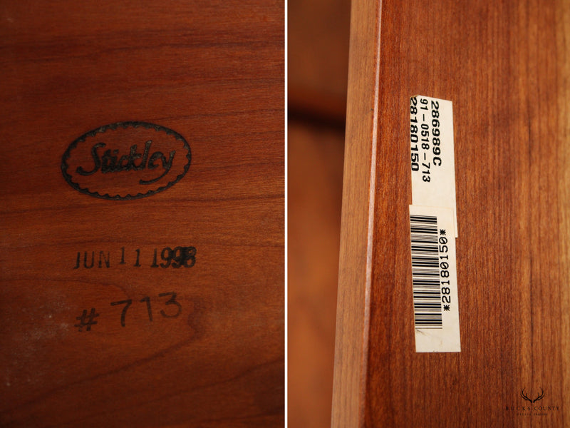 Stickley Mission Collection Cherry Three-Tier Revolving Bookcase