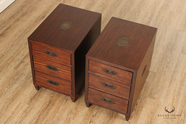 Thomasville Ernest Hemingway Collection Pair of Chest Nightstands