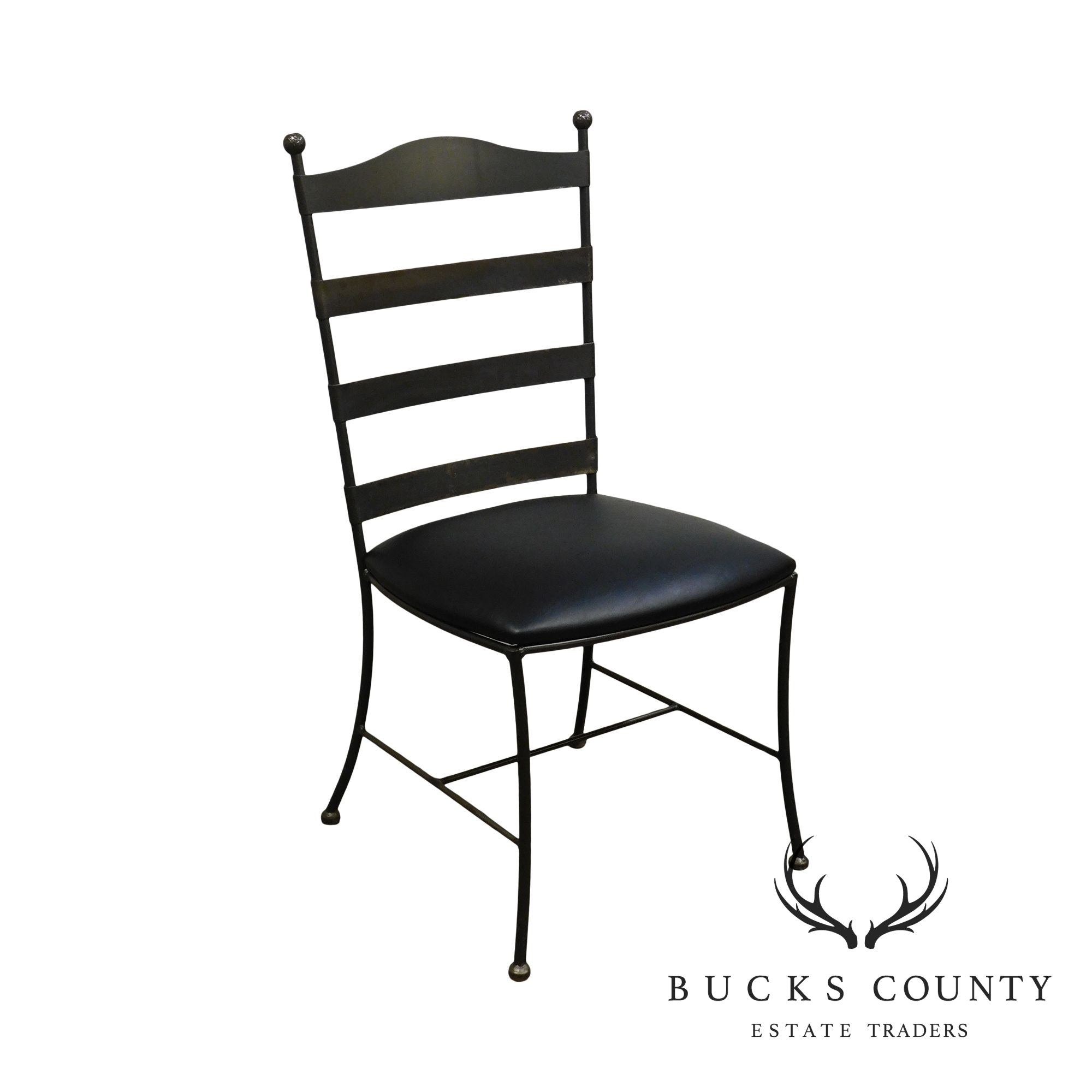 Charleston Forge Iron Ladderback Side Chair