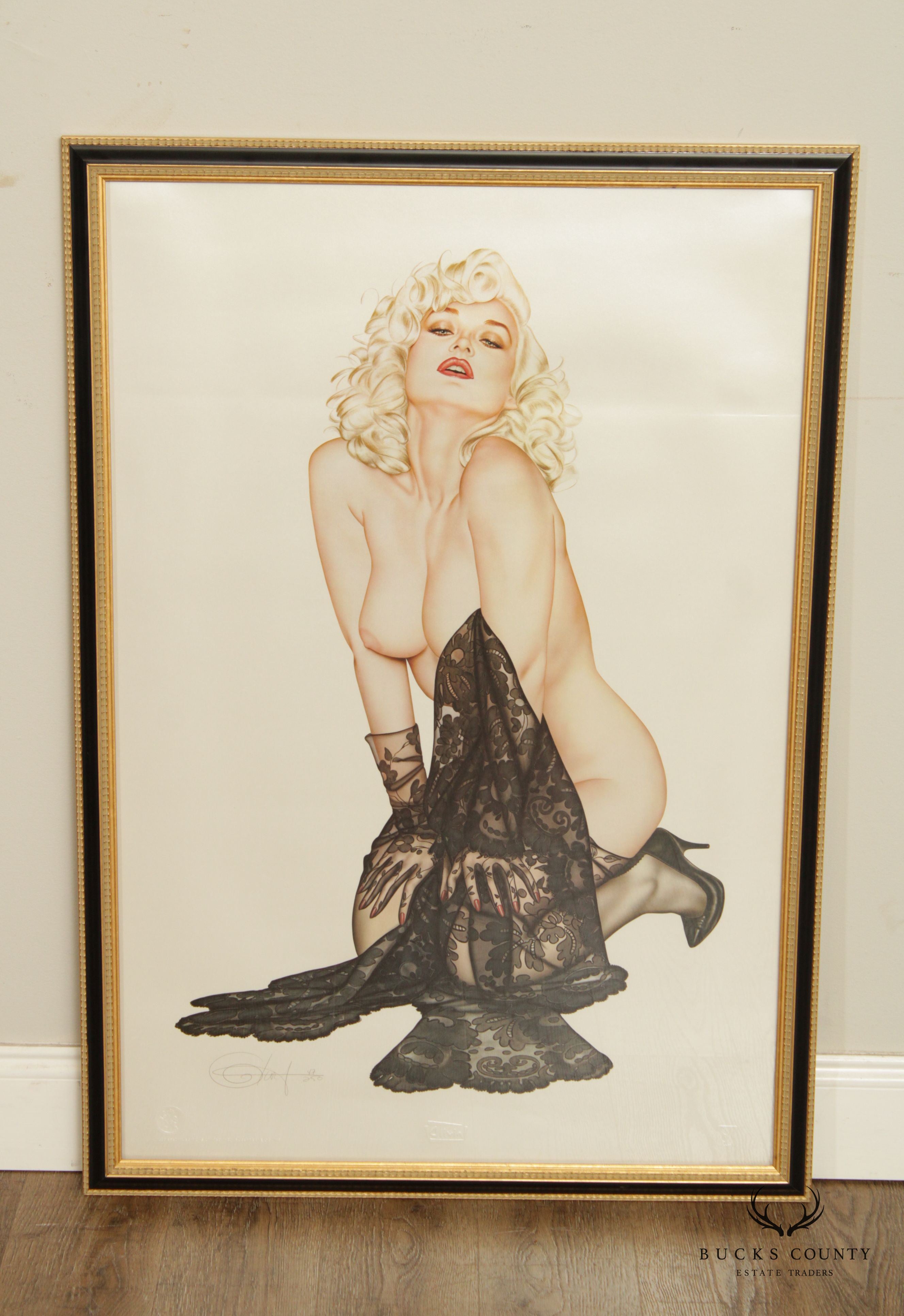 Olivia De Berardinis 'Smoothies' Pinup Lithograph Print