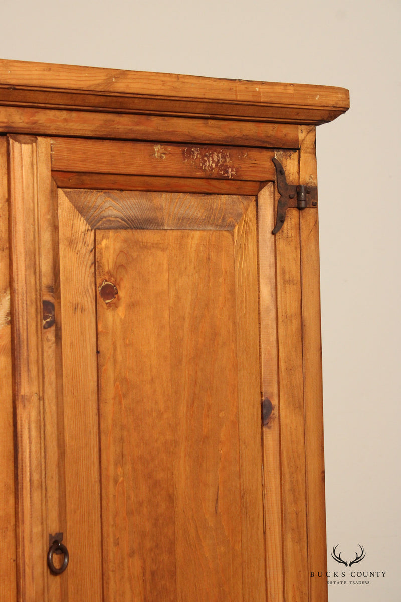 Mexican Rustic Pine Armoire