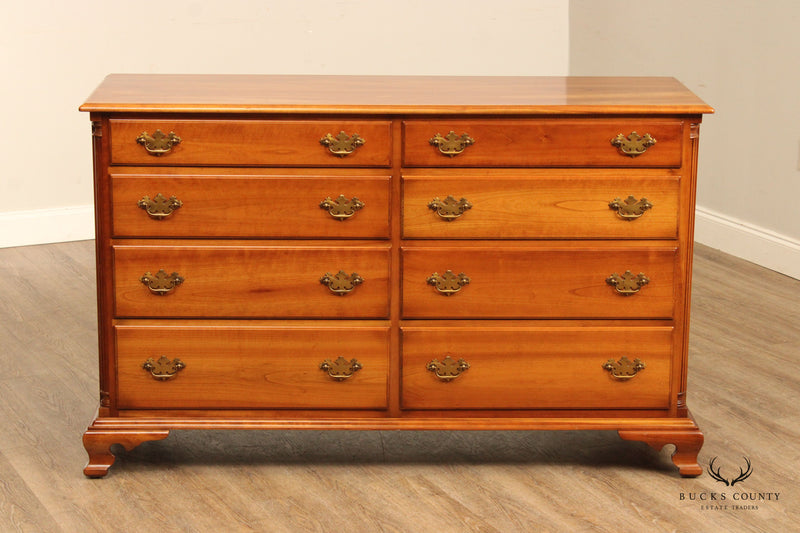 Stickley Vintage Chippendale Style Cherry Dresser