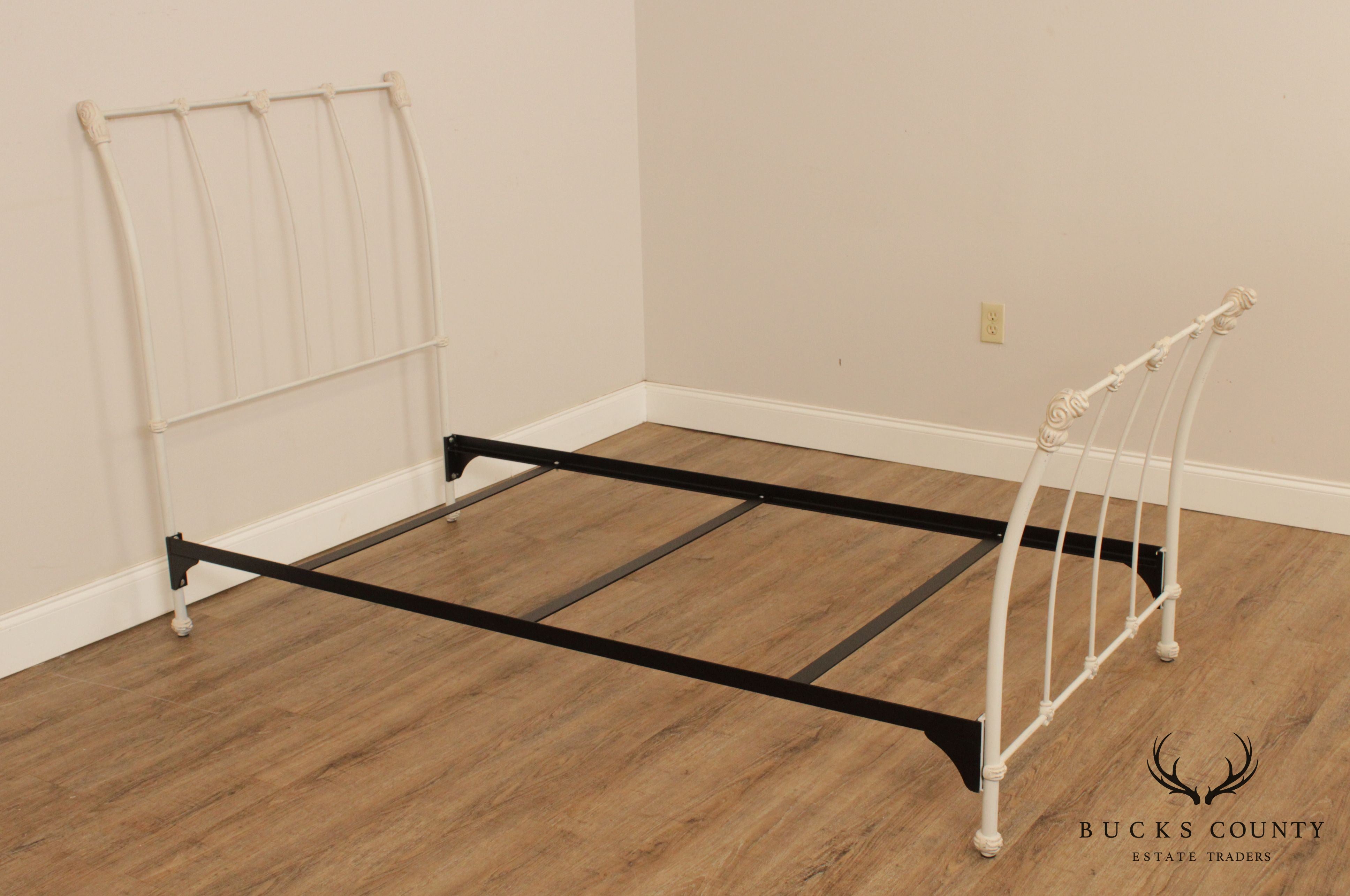 Victorian Style Twin Size Iron Bed