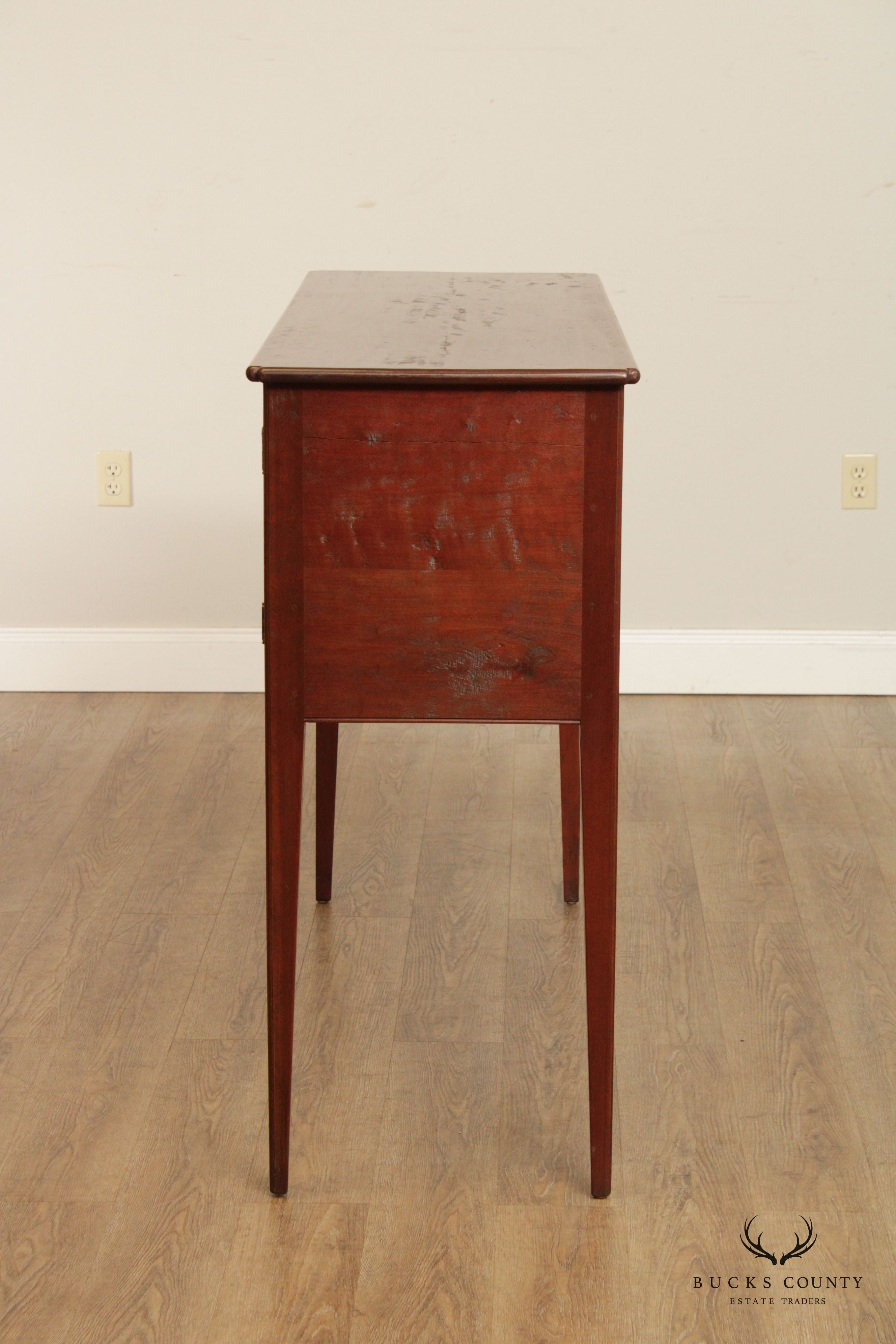 Early American Style Custom Quality Cherry Sideboard Server